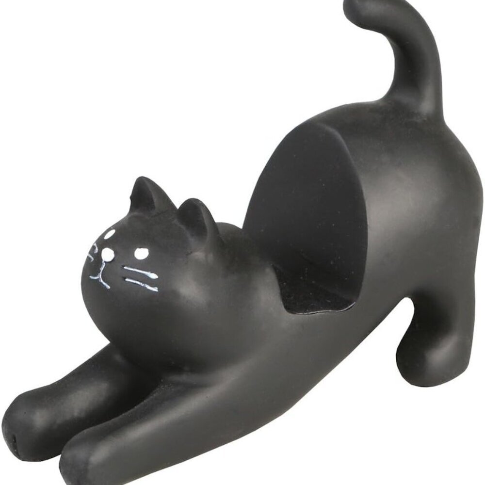Black Cat Smartphone Stand